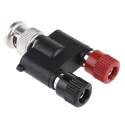 Telegartner Red Black Male Binding Post With Brass Contacts and Gold Plating J01008A0627