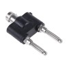 Telegartner Connector Adapter with Copper Nickel Lead Alloy Contacts and Gold Over Nickel Plated J01008A0620