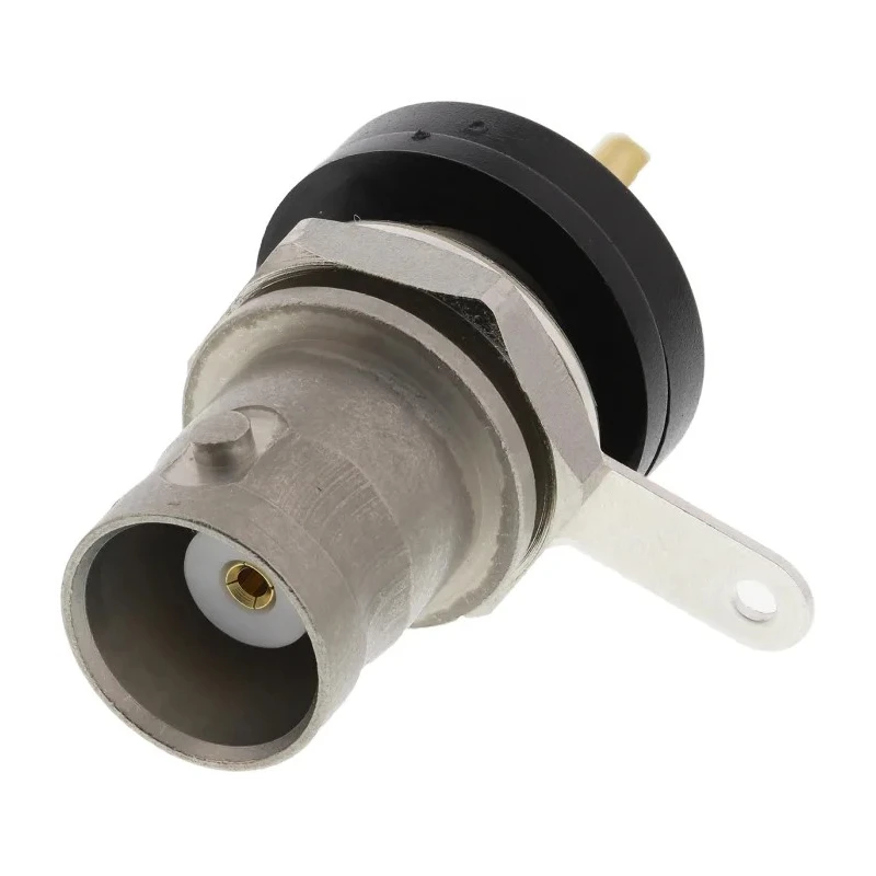 Telegartner BNC Series Coaxial Connector Panel Mount Female BNC, 50 Ω, Straight Body Solder J01001A1222