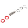 Telegartner BNC Series Coaxial Connector Panel Mount Female BNC, 50 Ω, Straight Body Solder Termination J01001C1222