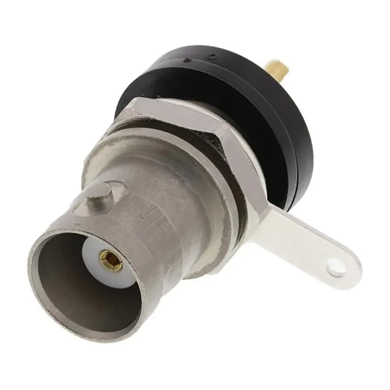 Telegartner BNC Series Coaxial Connector Panel Mount Female BNC 50 Ω Straight Body Solder J01001B1222