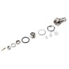 Telegartner BNC Series Coaxial Connector Panel Mount Female BNC 50 Ω Straight Body Clamp J01001A1223