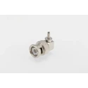 Telegartner BNC Series Coaxial Connector Cable Male BNC, 50 Ω, Right Angle Body Crimp J01000A0010