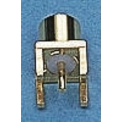 Radiall MCX Series Coaxial Connector Through Hole Female, 50 Ω, Straight Body Solder 003.01.2510.001