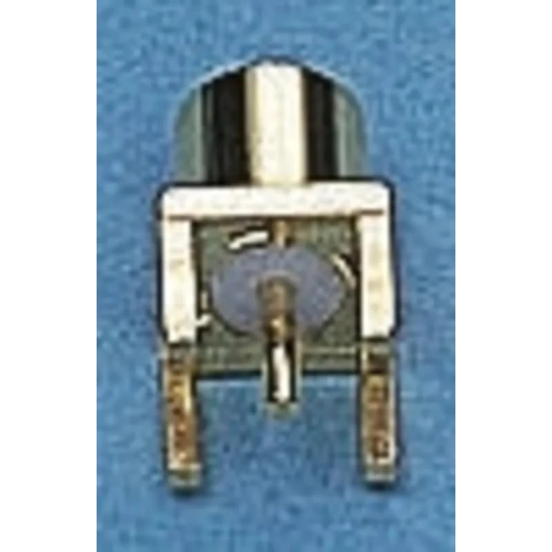 Radiall MCX Series Coaxial Connector Through Hole Female, 50 Ω, Straight Body Solder 003.01.2510.001