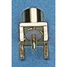 Radiall MCX Series Coaxial Connector Through Hole Female, 50 Ω, Straight Body Solder 003.01.2510.001