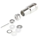 Telegartner N Series Coaxial Connector Cable Female N Connector, 50 Ω, Straight Body Clamp J01021H0021