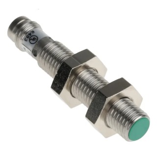Baumer Threaded Barrel Inductive Proximity Sensor M8 x 1 PNP Output 30 V DC 200mA Detection 2mm IFRM 08P17A1/S35L