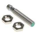 Baumer Threaded Barrel Inductive Proximity Sensor M8 x 1 PNP Output 30 V DC 200mA Detection 2mm IFRM 08P17A1/S35L