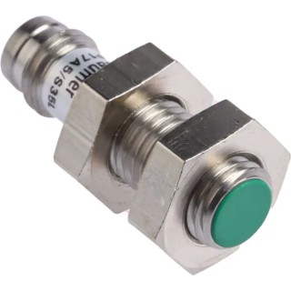 Baumer Threaded Barrel Inductive Proximity Sensor M8 x 1, 2 mm Detection, PNP Output, 36V dc, 200mA IFRM 08P17A5/S35L