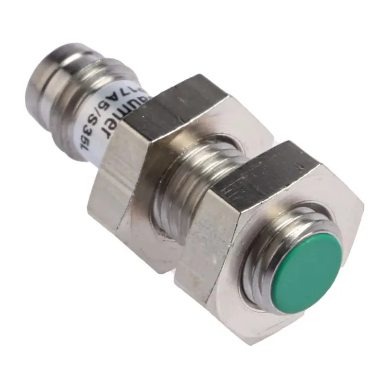 Baumer Threaded Barrel Inductive Proximity Sensor M8 x 1, 2 mm Detection, PNP Output, 36V dc, 200mA IFRM 08P17A5/S35L