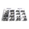 Nova Through Hole Aluminium Electrolytic Capacitor Kit, 0.1μF to 100μF, 6.3V to 63V, 655 Pieces CCC-16