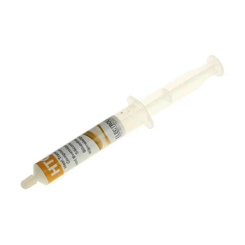 Electrolube Metal Oxide Thermal Grease 0.9 W/mK Silicone-Free Heat Sink Compound, 10ml HTC10S