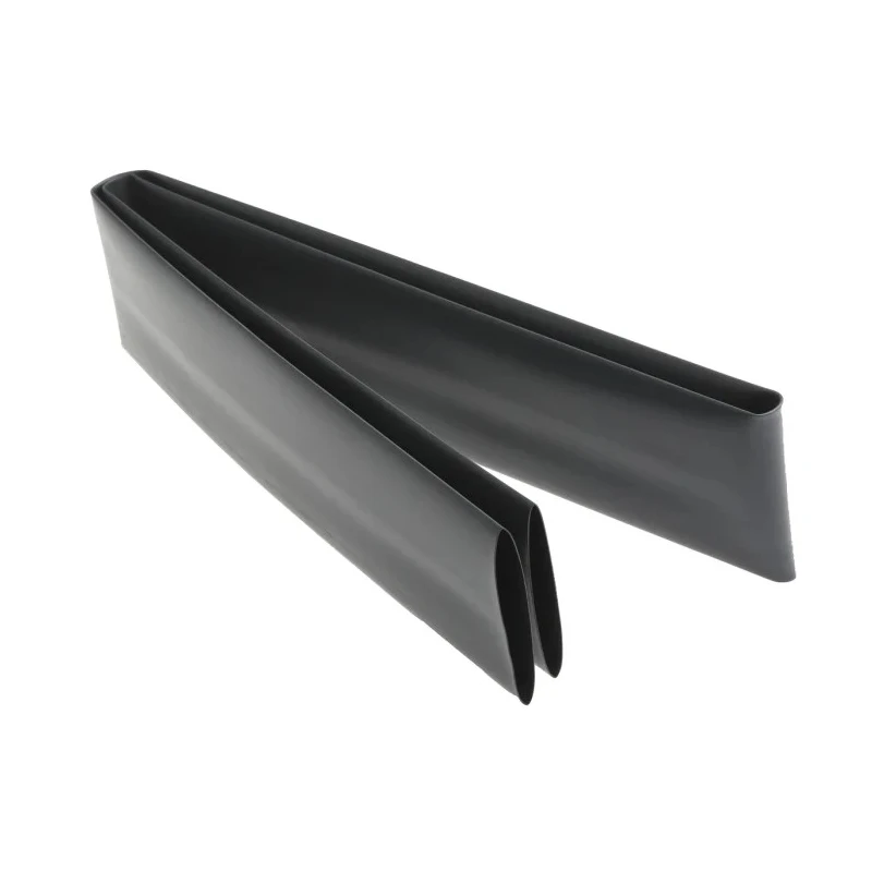 TE Connectivity Heat Shrink Tubing Black Polyolefin 38 mm Diameter 1.2 m Length 2:1 Ratio RNF-100-1-1/2-0-STK