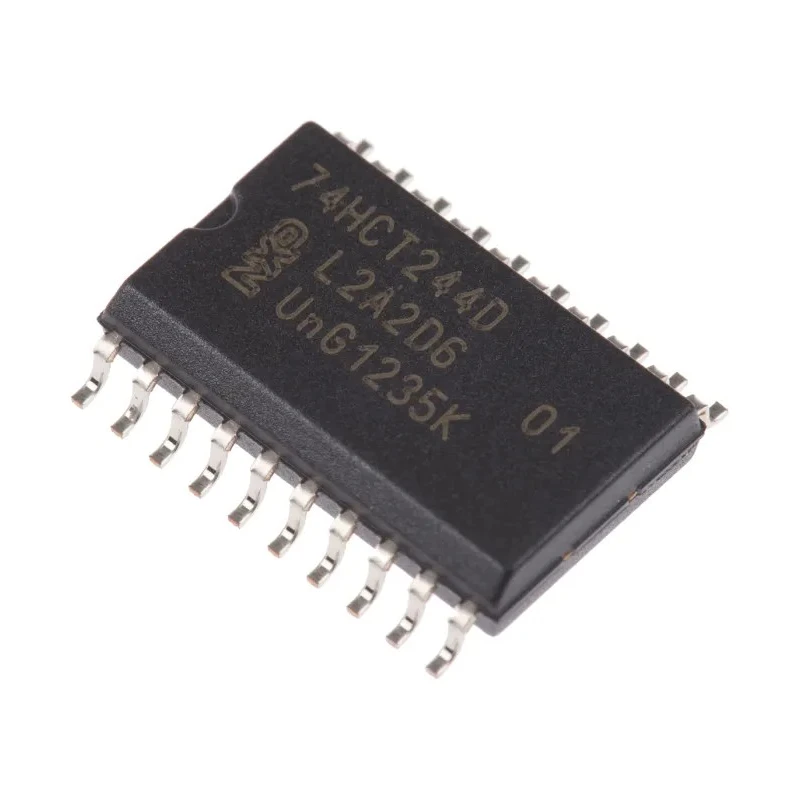 Nexperia 8-Channel Buffer & Line Driver, 3 State, Non-Inverting, 20-Pin SOIC Operating Voltage 4.5 to 5.5V 74HCT244D,652
