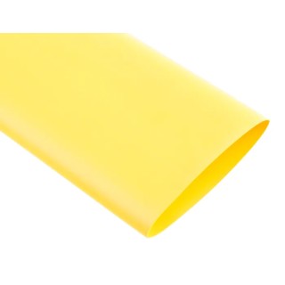 TE Connectivity Heat Shrink Tubing Yellow 38 mm Sleeve Diameter x 1.2 m Length 2:1 Shrink Ratio RNF-100-1-1/2-4-STK
