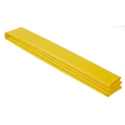 TE Connectivity Heat Shrink Tubing Yellow 25.4 mm Sleeve Diameter x 1.2 m Length 2:1 Shrink Ratio RNF-100-1-4-STK