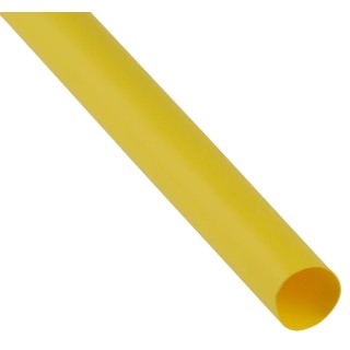 TE Connectivity Heat Shrink Tubing Yellow 12.7 mm Sleeve Diameter 1.2m Length 2:1 Ratio RNF-100-1/2-4-STK