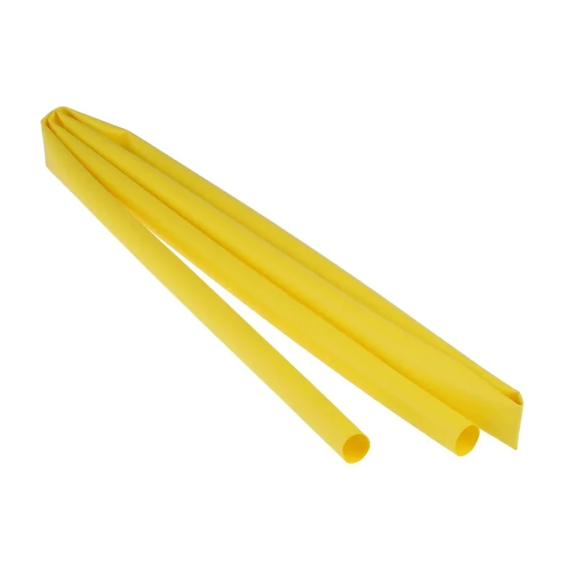 TE Connectivity Heat Shrink Tubing Yellow 12.7 mm Sleeve Diameter 1.2m Length 2:1 Ratio RNF-100-1/2-4-STK
