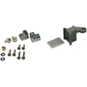 nVent SCHROFF Grey Aluminium Front Panel with Extractor Handle 3U, 6 HP, 30.14mm Width 20848487