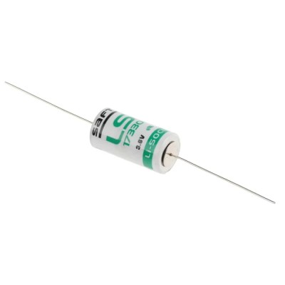 Saft Lithium Thionyl Chloride Battery 3.6 V 2.1 Ah, IEC 60079-11, IEC 60086-4, 16.5 mm x 33.4 mm LS17330CNA