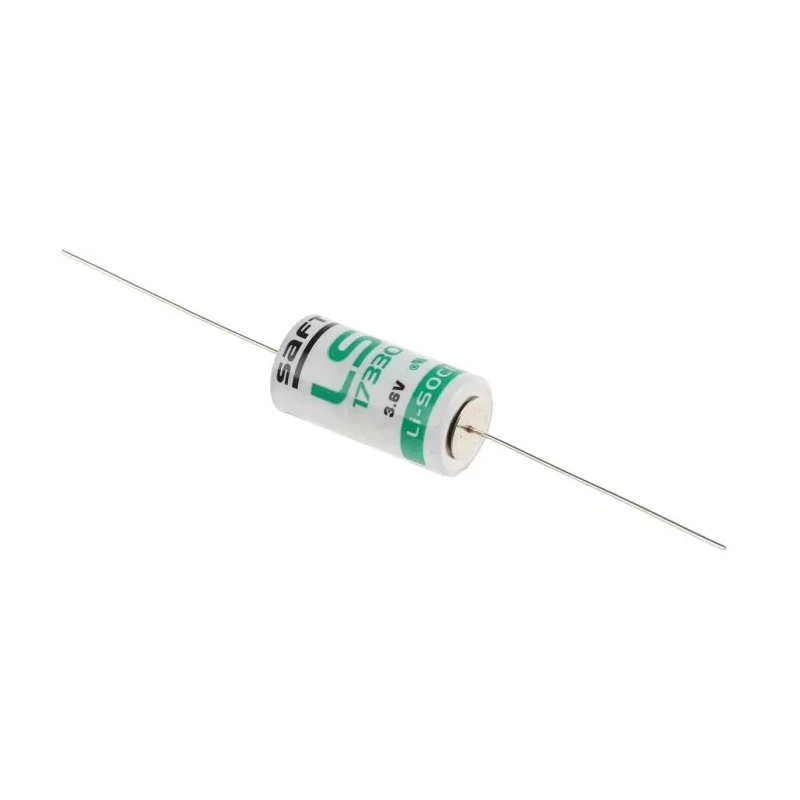 Saft Lithium Thionyl Chloride Battery 3.6 V 2.1 Ah, IEC 60079-11, IEC 60086-4, 16.5 mm x 33.4 mm LS17330CNA
