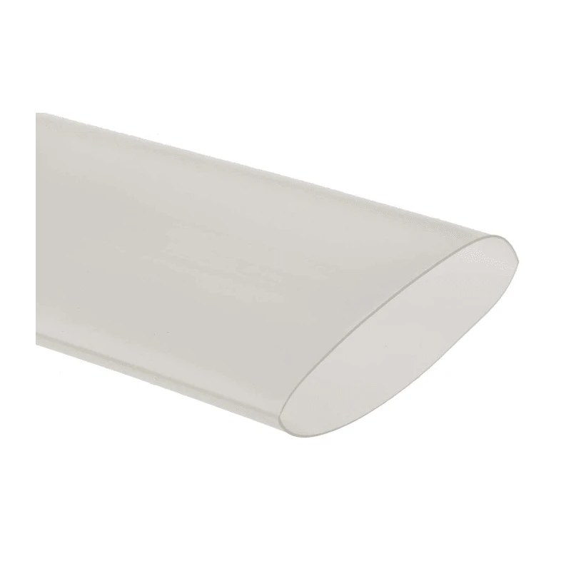 TE Connectivity Heat Shrink Tubing Clear 51 mm Sleeve Diameter x 1.2 m Length 2:1 Shrink Ratio RNF-100-2-X-STK