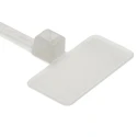 HellermannTyton Identification Cable Tie 110 mm x 2.5 mm Natural Polyamide 66 IT18FL-PA66-NA 111-81919 IT18FL-PA66-NA