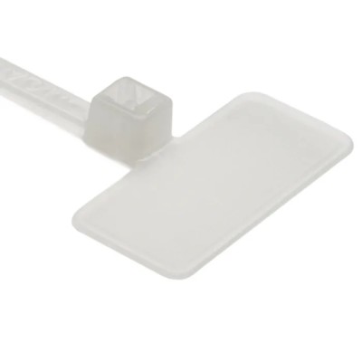 HellermannTyton Identification Cable Tie 110 mm x 2.5 mm Natural Polyamide 66 IT18FL-PA66-NA 111-81919 IT18FL-PA66-NA