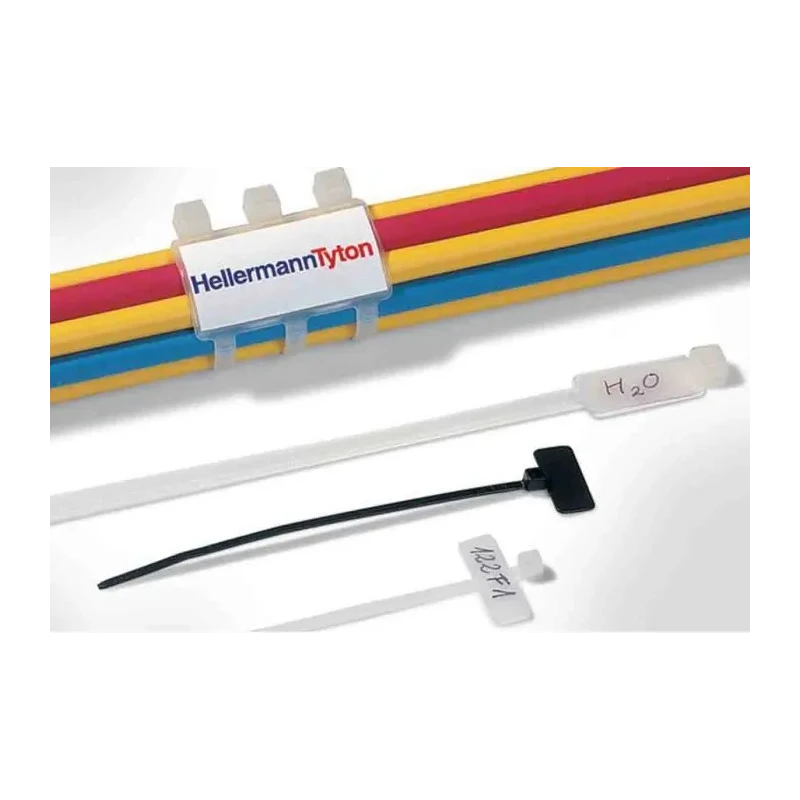 HellermannTyton Identification Cable Tie 110 mm x 2.5 mm Natural Polyamide 66 IT18FL-PA66-NA 111-81919 IT18FL-PA66-NA