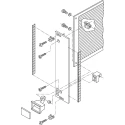 nVent SCHROFF Grey Aluminium Front Panel, 3 U, 12 HP, 60.62mm Width 20848491