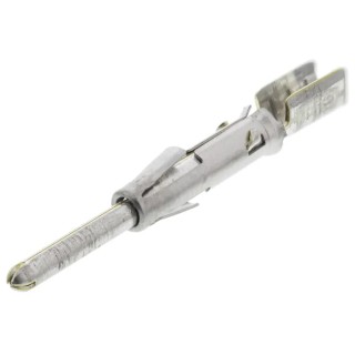 Souriau Sunbank by Eaton Male Crimp Circular Connector Contact, Contact Size 16, Wire Size 16, 18 AWG, Tin Plated SM16ML1TK6