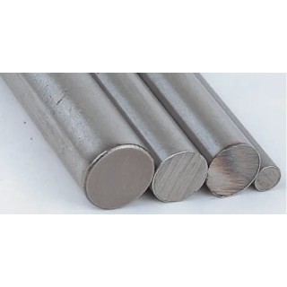 RS PRO Silver Steel Metal Rod 8 mm Diameter, 1 m Length 437-7073