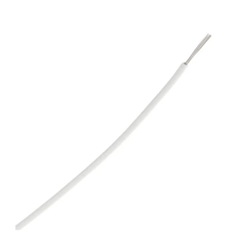 TE Connectivity M22759 Series White Hook Up Wire 20 AWG 19 x 32 AWG Core Strands 100 m Ethylene M22759/34-20-9