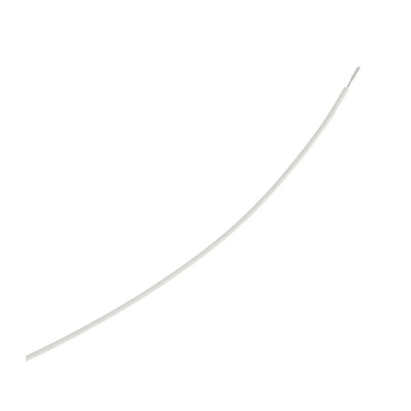 TE Connectivity M22759 Series White Hook Up Wire 24 AWG 19 x 36 AWG Core Strands 100 m Ethylene M22759/32-24-9