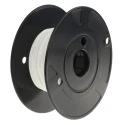 TE Connectivity M22759 Series White Hook Up Wire 24 AWG 19 x 36 AWG Core Strands 100 m Ethylene M22759/32-24-9
