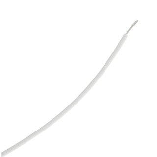 TE Connectivity White Polyalkene Jacket Hook Up Wire 16 AWG, 19 x 29 AWG Core Strands, 100 m, 600V, 150°C M81044/12-16-9