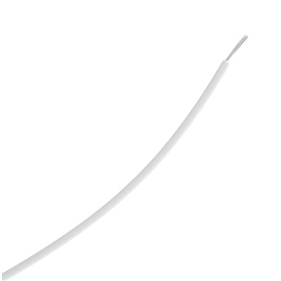 TE Connectivity White Polyalkene Jacket Hook Up Wire 16 AWG, 19 x 29 AWG Core Strands, 100 m, 600V, 150°C M81044/12-16-9