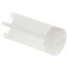 Essentra LED Holder 6 mm Diameter for use with 5 mm (T-1 3/4) and 3 mm (T-1) LEDs LEDS-2E-8-01