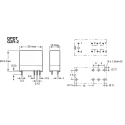 Omron General Purpose PCB Power Relay 6V DC Coil 5A Switching Current DPDT G2R-2 DC6