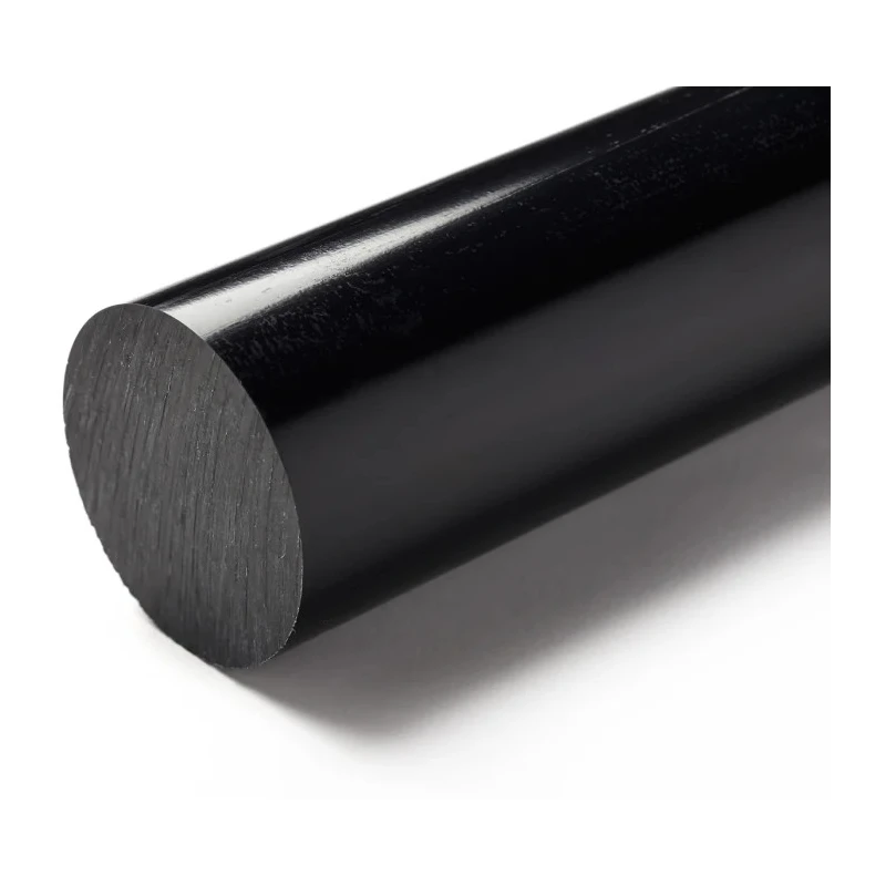 RS PRO Black Nylon Rod, 500 mm Length x 150 mm Diameter, Cast Nylon 6 with Molybdenum Disulfide MoS2, 75 MPa 438-6437