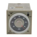 Omron Timer Relay, DIN Rail Panel Mount, 2-Contact DPDT, 125 V dc, 24-48 V ac Supply, Multifunction, Time Range 0.05 s H3CR