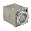 Omron Timer Relay, DIN Rail Panel Mount, 2-Contact DPDT, 125 V dc, 24-48 V ac Supply, Multifunction, Time Range 0.05 s H3CR