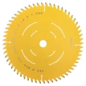 DeWALT Circular Saw Blade Carbide 60 Teeth 184 mm Diameter 1.65 mm Kerf Thickness DT1670-QZ