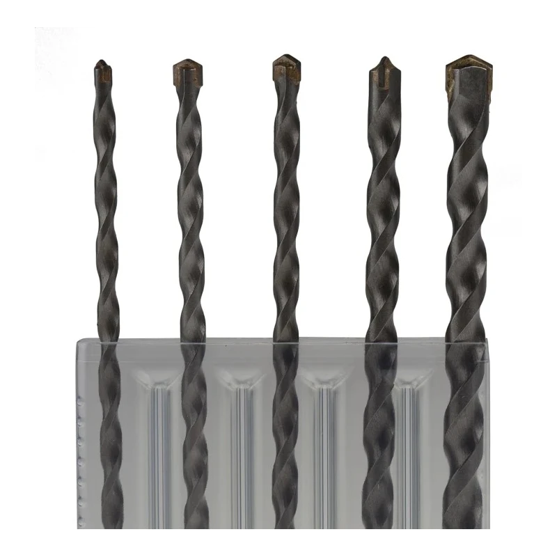 DeWALT 5-Piece Twist Drill Bit Set for Multi-Material, Carbide Tips, 4 mm to 8 mm DT60099-QZ