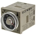 Omron Multifunction DIN Rail, Panel Mount Timer Relay, 2-Contact, 125 V dc, 100-240 V ac, Time Range 0.05 s to 300 h H3CR