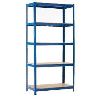 RS PRO Starter Bay Steel Frame Particle Board Blue Starter Bay 1.8m x 600mm 113-4513