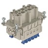 HARTING Heavy Duty Power Connector Insert, Female, 16A, 10 Contacts, Han ES Press Series 09330102748
