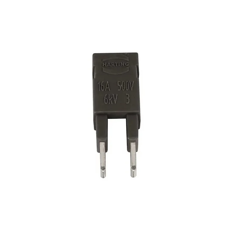 HARTING Plug-In Jumper Han ES Press Series 2 Way 16A 500V for Han E, Han ES, Han ESS Connectors 09330009822