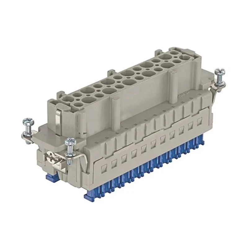 HARTING Heavy Duty Power Connector Insert 16A, 24 Contacts, Han ES Press Series Female, Panel Mount 09330242748